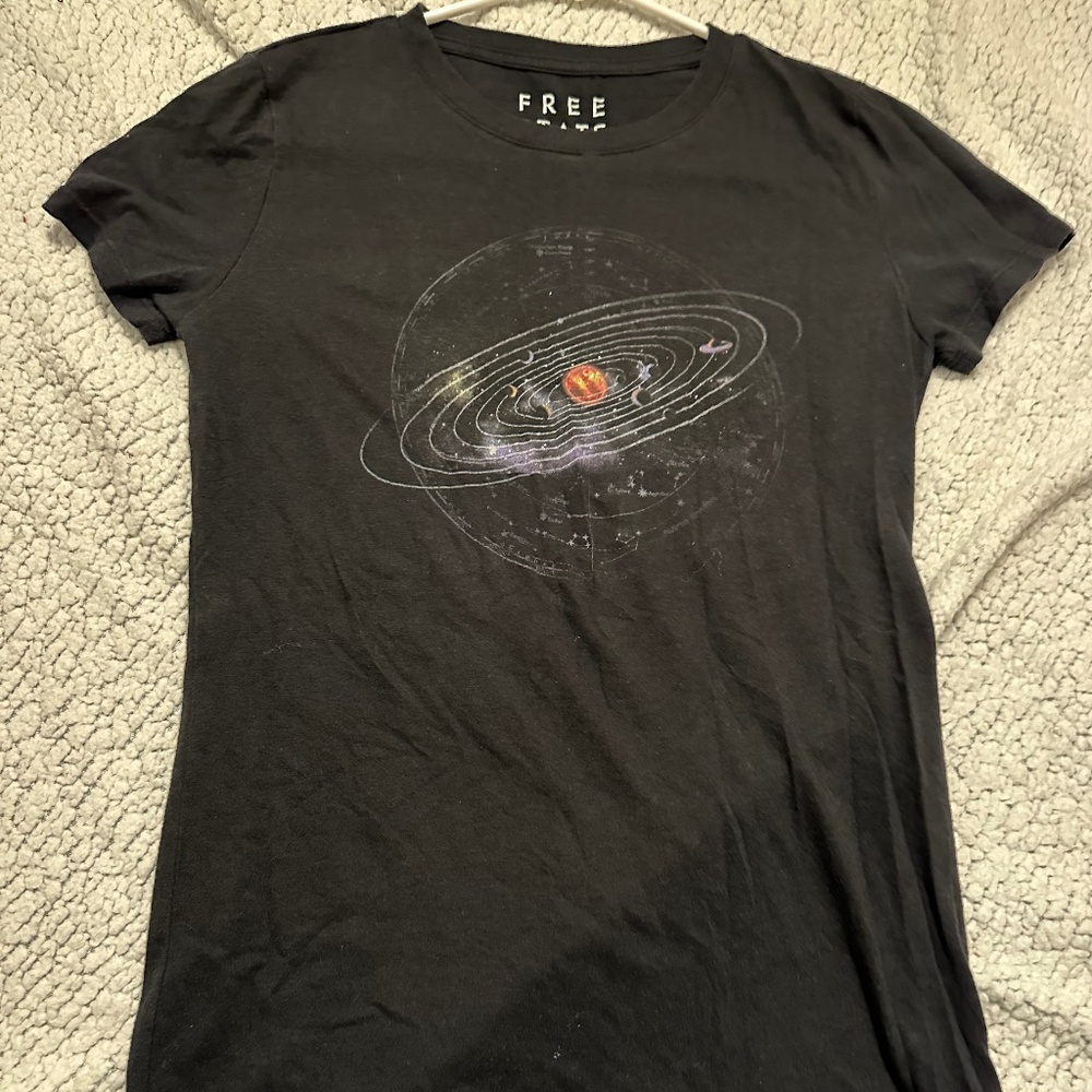 Free State Black Tee "Universe"
